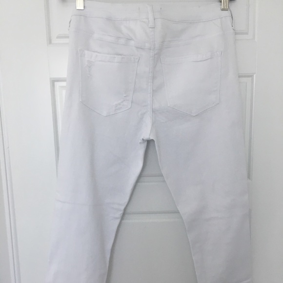 NWOT White Stretch Denim - Picture 7 of 7